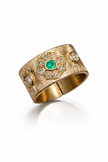 Anillo Sacramore Firenze Mujer in Plata Smeraldo AN 3763 - AN 3763